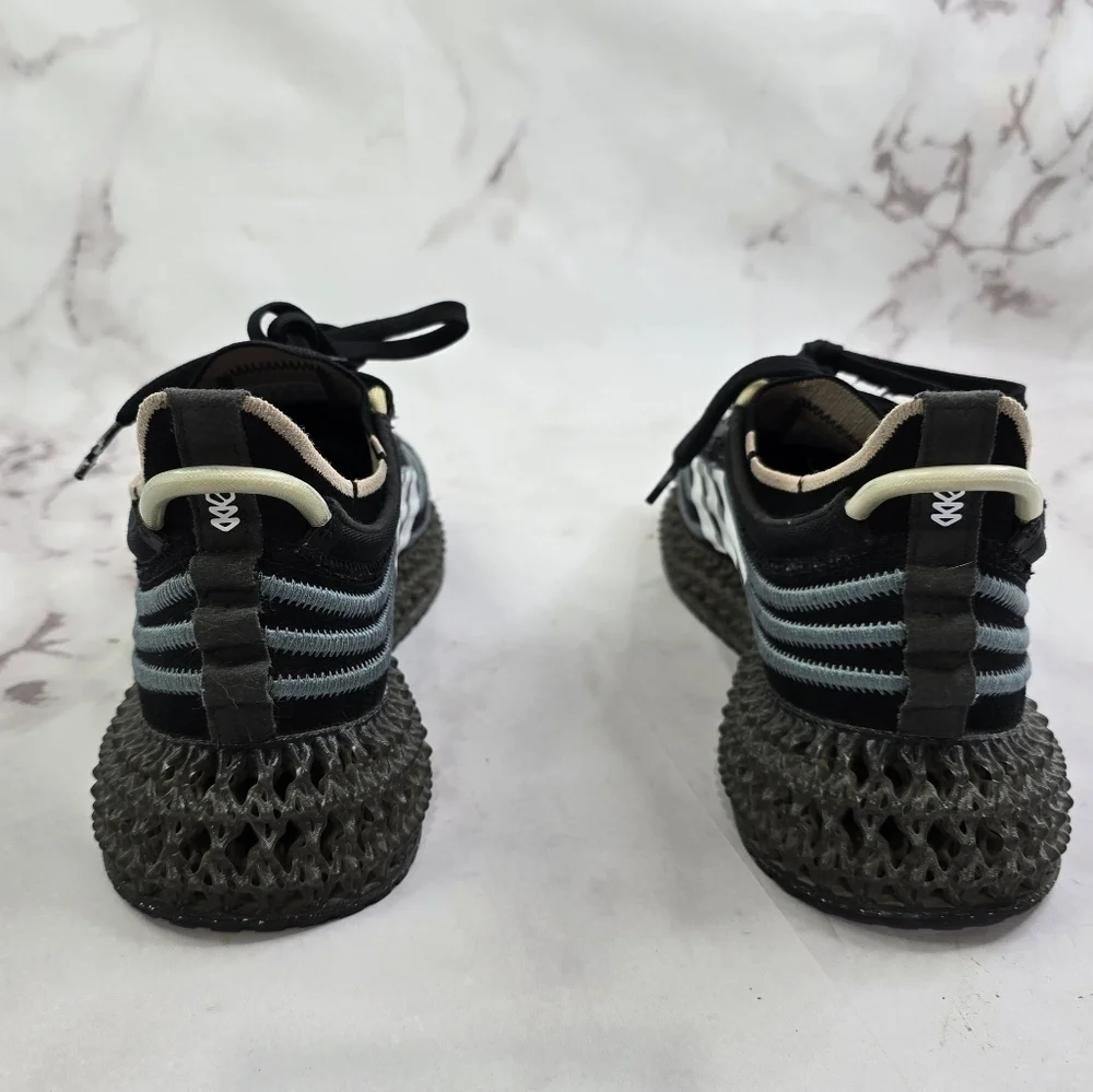 Adidas Mens 7.5 40.5 4D FWD X Parley Core Black Running Shoes Sneakers Recycled